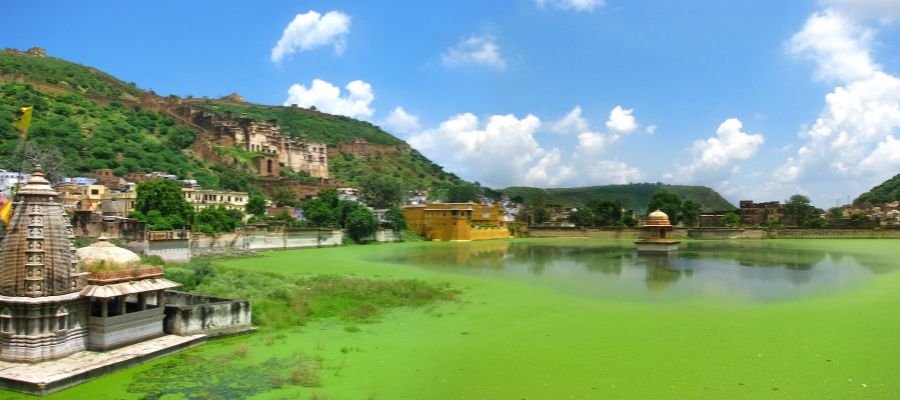 Nawal Sagar Lake and Old Town View