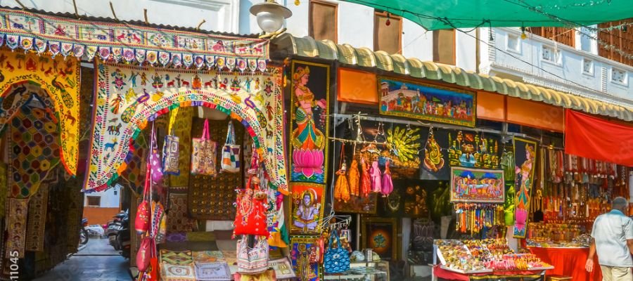 Pushkar Old Bazaar and Town Lanes