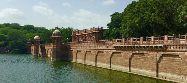 Balsamand Lake And Balsamand Lake Palace