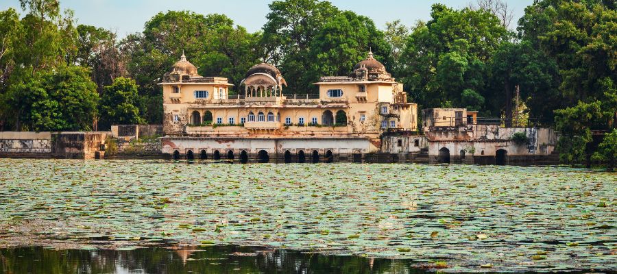 Jait Sagar Lake And Shikar Burj / Kshar Bagh Area