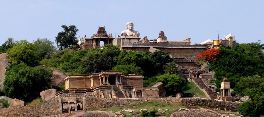 Shravanabelagola Gomateshwara Hilltop Bahubali Statue