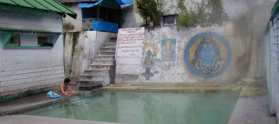 Gangnani Hot Springs And Temple