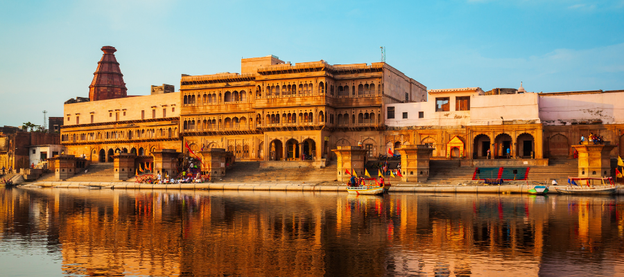 Keshi Ghat (on the Yamuna River)